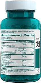 NEURIVA Ultra Decaf Clinically Tested Nootropic Brain Supplement for Mental Alertness, Memory, Focus & Concentration, Cognivive, Neurofactor, Phosphatidylserine, Vitamin B6 B12, 60 Caps (2 Pack)
