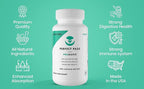 PERFECT PASS Probiotic, Natural Bacillus Spore Human Strains with 100% Survival Rate Through Stomach Acid and Bile for Gut and Digestive Wellness, Vegetarian, 30 Capsules