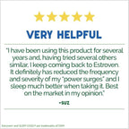 Estroven Sleep Cool for Menopause Relief, 30 Ct, Sleep Support Supplement With Clinically Proven Ingredients to Relieve Menopause Symptoms plus Night Sweats & Hot Flash Relief, Drug-No & Gluten-No
