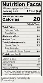 Anthony's Organic Turmeric Root Powder, 2 lb, Curcumin Powder, Gluten Free & Non GMO (Pack of 1)