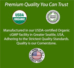 Advanced EyeCare | USDA Organic Eye Health Supplement with Lutein & Zeaxanthin | Maqui, Goji & Sea Buckthorn Extracts | 60-Day Supply | Vegan, Non-GMO, Made in USA