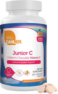 Zahler Junior C Advanced Chewable Vitamin C for Kids - Immune Support in Delicious Orange Flavor - Kosher Chewable Antioxidant - (180 Count)