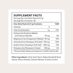 THORNE - Daily Electrolytes - Zero Sugar & Low-Calorie Electrolyte Powder Drink Mix - Flavors Derived from Natural Sources - NSF Certified for Sport - Blood Orange - 30 Stick Packs
