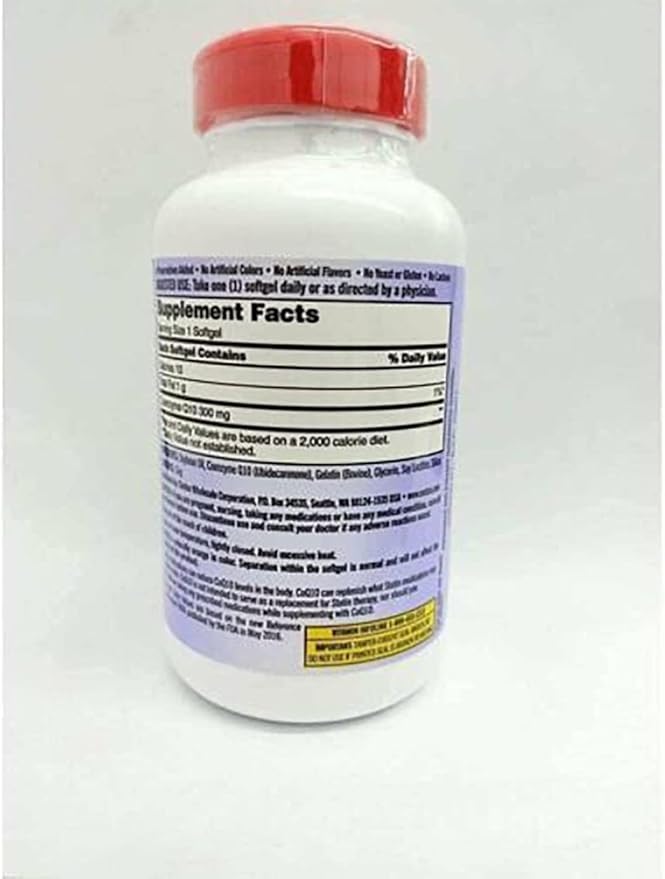 Kirkland Signature CoQ10 300mg 100 Softgels