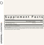 Codeage Liposomal L-Carnitine+ Supplement - 500 mg L-Carnitine L-Tartrate per Serving - Free-Form Amino Acid - Carnitine - Liposomal Delivery - Vegan, Non-GMO, Gluten-Free - 90 Capsules