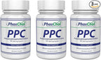 Nutrasal PhosChol PPC Polyenyl PhosphatidylCholine Choline Supplement 900mg 300 Gelatin Capsules