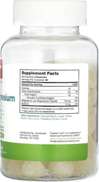 Zahler Chapter One Magnesium Gummies - Supports Calm for Kids - Chewable Magnesium Supplement Gummies to Support Muscle Function - Kosher, Dairy-Free & Gluten-Free - Apple, 60 Count