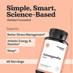 Vegan KSM 66 Ashwagandha Capsules| High Potency 5% Withanolides | Ashwagandha Root Extract Supplements | Ashwagandha 300mg | Stress Management & Well Being Support | 60 Ashwaganda Pills