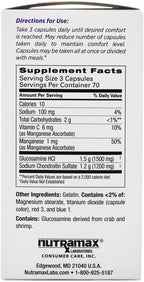 Nutramax Laboratories Cosamin® DS Joint Health Supplement with Glucosamine & Chondroitin for Adult Men & Women, Joint Supplement, 210 Capsules