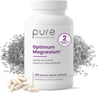 Pure TheraPro Rx Optimum Magnesium Lysinate Glycinate & Di-Magnesium Malate, Made in USA | 2 Month Supply | Chelated for Maximum Absorption, Supports Bone Health & Energy, Non-GMO