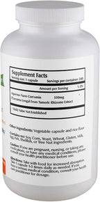 One Planet Nutrition Nano Curcumin 500 mg Veggie Capsules (240 Servings), Family Size, Nano for High Absorption, Supports Immune Health, Non-GMO, Vegan, Gluten-Free