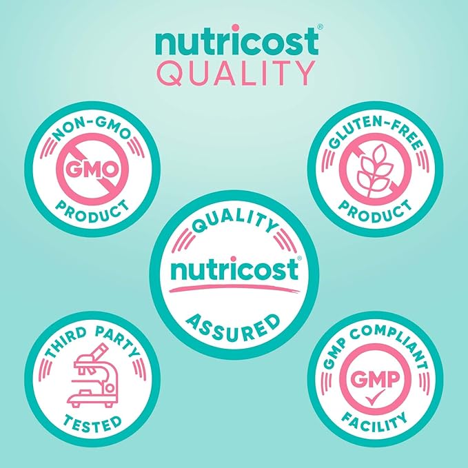 Nutricost Biotin for Women 10,000mcg 120 Capsules - with Folate & Collagen, Gluten Free & Non-GMO
