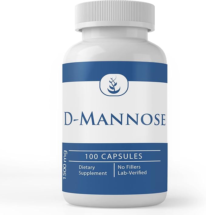 PURE ORIGINAL INGREDIENTS Sodium Bicarbonate, D-Mannose, & Potassium Bicarbonate Bundle (100 Capsules Each), No Additives or Fillers, Lab Verified