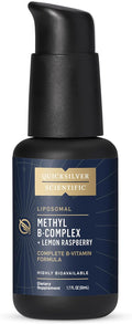 Quicksilver Scientific Methyl B Complex - Liquid Vitamin with Superior Liposomal Absorption of Vitamin B12, Folate, Vitamin B6, Riboflavin, Biotin, Pantothenic Acid, Vitamin B1, Niacin (50 ml)