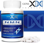 Genex Formulas NMN 250mg - Stabilized Form (60 Capsules), 99% Pure Supplement Capsules for Increased NAD Levels, DNA Repair, & Healthy Aging, GMP Certified