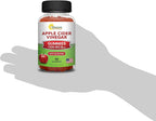aSquared Nutrition Apple Cider Vinegar Gummies - 1500mg Per Serving - with The Mother - 90 ACV Gummies w/Vitamin B6 & B12, Folic Acid - Vegan Gummy Supplement Alternative to Capsules Pills (Pack of 2)