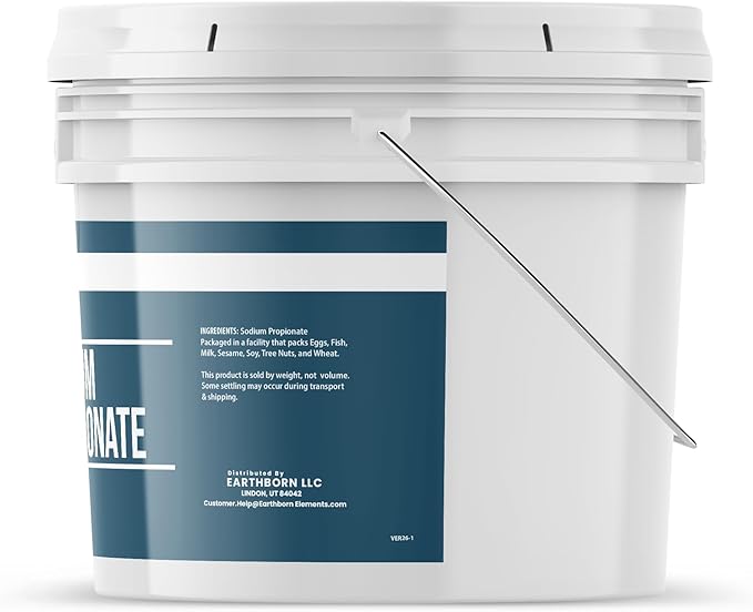 Earthborn Elements Sodium Propionate, 1 Gallon, Food Grade, Food Additive (56 Ounce)