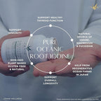 PURE OCEANIC ROOT IODINE - Non-Gmo, Plant Based, Natural Minerals from Kelp