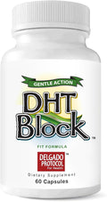 DHT Block - DHT Blocker Supplement for Skin, Acne, Hair, and Hormonal Balance. Dim, Astragalus Root, Turmeric, Natural Ingredients. For Men and Women - 60 Vegan Capsules