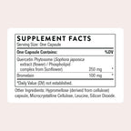 THORNE - Quercetin Complex - Antioxidant Supplement with Bromelain for Immune Health, Respiratory Support & Seasonal Allergy Relief* - Third-Party Certified - Gluten, Dairy & Soy-Free - 60 Capsules