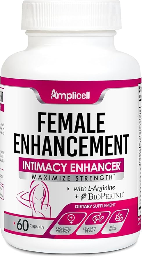 Women’s Vitality & Libido Support – Hormone, Mood & Energy Balance with Maca, Dong Quai, Ginseng, Ashwagandha & Herbal Aphrodisiac Blend – 60 Capsules