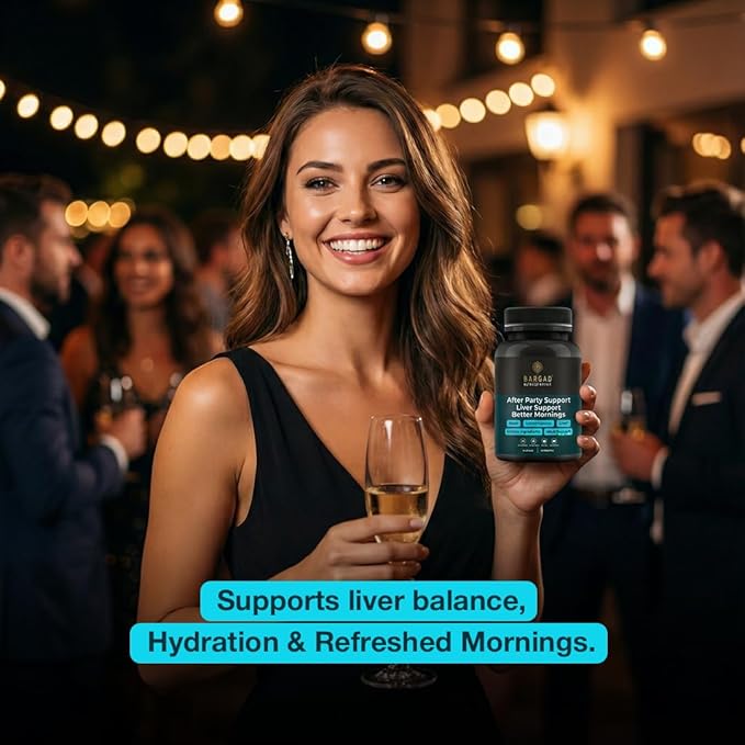 DHM Metabolic Balance & Morning Refresh Supplement | Fuller Health After Party | Post-Celebration Wellness Support | 60 Capsules