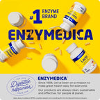 Enzymedica Papaya Gold, Advanced Digestive Enzymes with Natural Organic Papaya & Chlorophyll for Comprehensive Digestion Support, High Potency Bromelain & Papain, Vegan, Mint, 120 Chewable Tablets