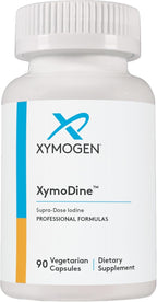 XYMOGEN XymoDine - Iodine Supplement for Thyroid & Hormone Synthesis Support - Potassium Iodide Mineral Formula - Vegetarian Capsules - 90 Capsules