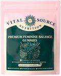 Vital Source Nutrition Vaginal Probiotic Gummies for Women - pH Balance and Immune Defense, Support Healthy Odor and Vaginal Flora - Vegan, Gluten-Free - Hawaiian Pineapple - 60 Gummies - 30 Servings
