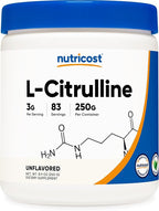 Nutricost Pure L-Citrulline (Base) Powder 250 Grams