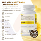 Vitamatic Triple Strength Omega 3 Fish Oil 3600mg Per Serving, 2160mg Omega 3 Fatty Acids, 1296mg EPA + 864mg DHA, Burpless Lemon Flavor, 180 Softgels (Pack of 2)