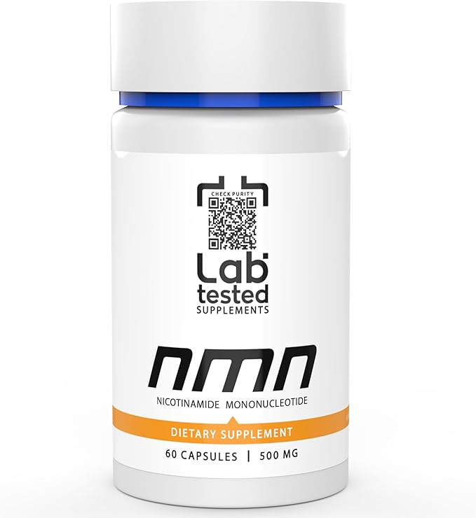 NMN - NAD Booster - No Fillers - Nicotinamide Mononucleotide - 60 500mg Capsules
