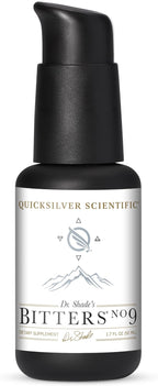 Quicksilver Scientific Ultra Vitamin Liquid Multivitamin with Bioactive B Complex, Vitamins C, D, E & K (100ml), plus Dr. Shade’s Catalyzed Mineral Complex & Bitters No. 9 for Energy, Detox & Digestiv