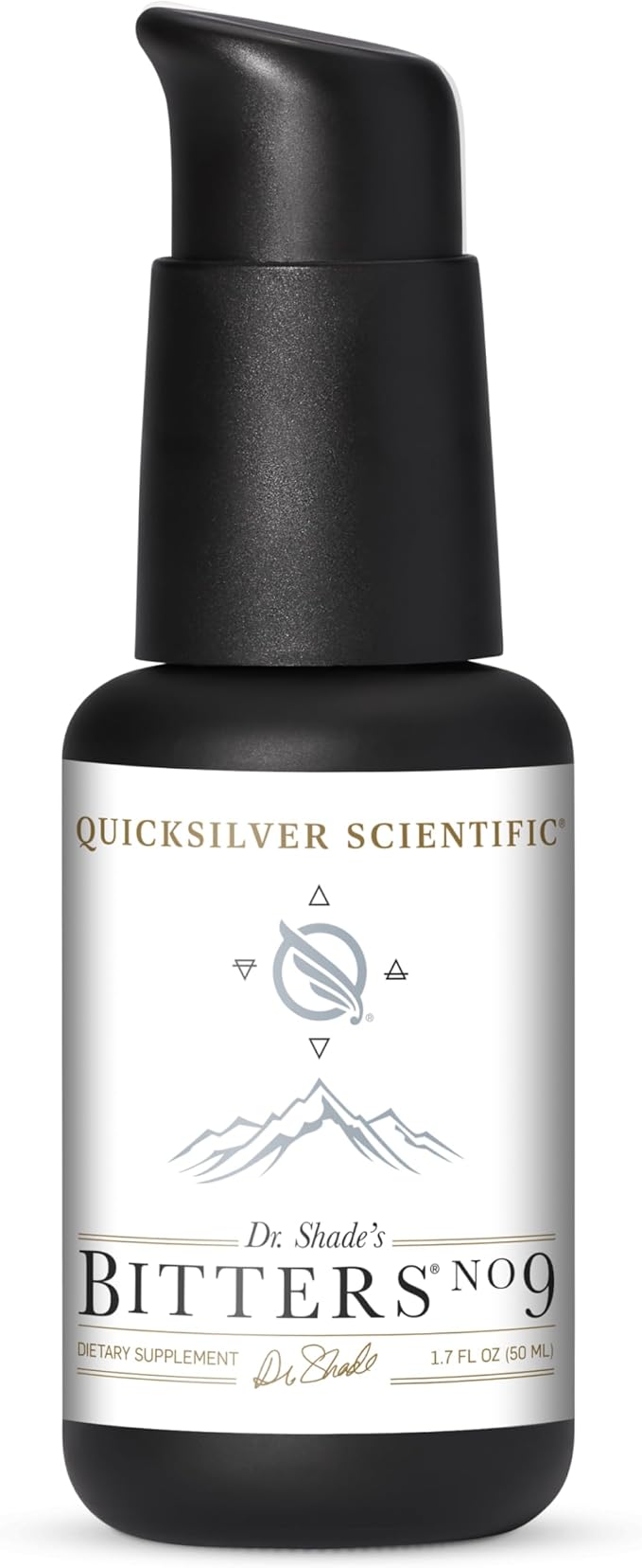 Quicksilver Scientific Ultra Vitamin Liquid Multivitamin with Bioactive B Complex, Vitamins C, D, E & K (100ml), plus Dr. Shade’s Catalyzed Mineral Complex & Bitters No. 9 for Energy, Detox & Digestiv