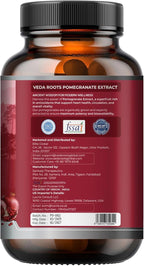 Pomegranate Extract Capsules – Antioxidant & Immune Booster for Men & Women – Heart, Skin & Joint Support – Polyphenol-Rich Supplement – 100 Vegan Capsules