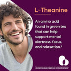 BESTVITE L-Theanine 200mg (120 Vegetarian Capsules) - No Stearates - Vegan - Non GMO - Gluten Free