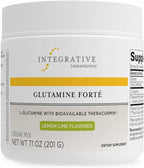 Integrative Therapeutics Glutamine Forté - Daily Health Supplement* - Gut Support Drink Mix* - Vegan, Gluten-Free & Dairy-Free - Lemon Lime Flavored - 7.1 oz (30 Servings)