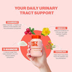 D Mannose Capsules - Fast-Acting UTI Supplement - Cleanse & Flush Impurities - with Natural D-Mannose Powder, Cranberry, Hibiscus & Dandelion - Alternative to Cranberry for Women, 60 Capsules
