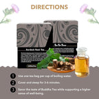 Buddha Teas - Burdock Root - Organic Herbal Tea - For Health & Wellbeing - With Antioxidants, Minerals & Vitamin C - Caffeine Free - 100% Kosher & Non-GMO - 18 Tea Bags (Pack of 1)