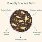VAHDAM Masala Chai Tea - Loose Leaf 170+ Cups (340g/12oz) Blend of Black Tea with Cinnamon, Cardamom, Cloves & Black Pepper | Vacuum Sealed Pack