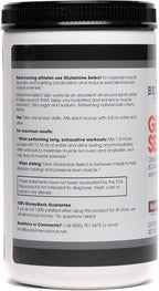 Beverly International Glutamine Select, 60 Servings. Clinically Dosed L-Glutamine and Amino Acid Formula for Lean Muscle and Recovery. Sugar-Free Powder. BCAA’s.