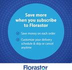 Florastor Probiotics for Digestive and Immune Health, 30 Capsules, Probiotics for Women & Men, Helps Flush Out Bad Bacteria, Boosts The Good with Our Unique Strain Saccharomyces Boulardii