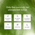 Huel Daily Greens Lemon & Ginger | Superfood Greens Powder | 91 Vitamins, Minerals, and Wholefood-Sourced Ingredients | Adaptogens, Antioxidants, Gut-Friendly Probiotics | 30 Servings
