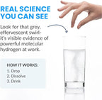 DRINK HRW Harmony+ Advanced Molecular Hydrogen Water + Immune Support: Up to 3X More Active Hydrogen, ImmunoLP20 Postbiotics, Plus VIT C, Zinc, B12 for Immune and Cellular Health (Raspberry, 30 count)