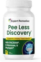 Pee Less Discovery Bladder Support Supplement for Women and Men. Cranberry Extract and D-mannose Pills, Reduce Frequency, Support Urinary Tract Health - 90 Capsules