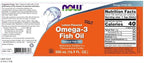 Now Supplements,Omega-3 Fish Oil Liquid,Molecularly Distilled,Lemon Flavored,16.9-Ounce,(Pack of 2)