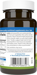 Carlson Lutein 6mg, Vision Support & Eye Health Supplement, Antioxidant Formula with Zeaxanthin, 180 Softgels