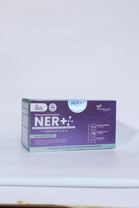 NER+ Protein, Post-Surgery Recovery Protein Supplement with Omega 3-6-9, Vitamins and Minerals