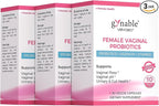Gynable Vaginal Probiotics for Women,Female Probiotic for pH Balance with Lactobacillus 10 Billion CFU Probiotics Blend,Selenium-Vitamin D3,Promote Healthy Vaginal Odor & Vaginal Flora,90 Count