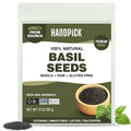 HANDPICK Holy Basil Seeds (397g/14oz) Gluten free, Raw Sabja, Tukmaria Seeds from India, Packed in Resealable Zip Lock Pouch